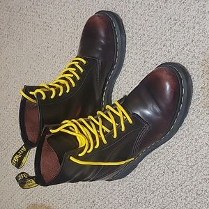Dr Martens 1460 Cherry Red Arcadia boots